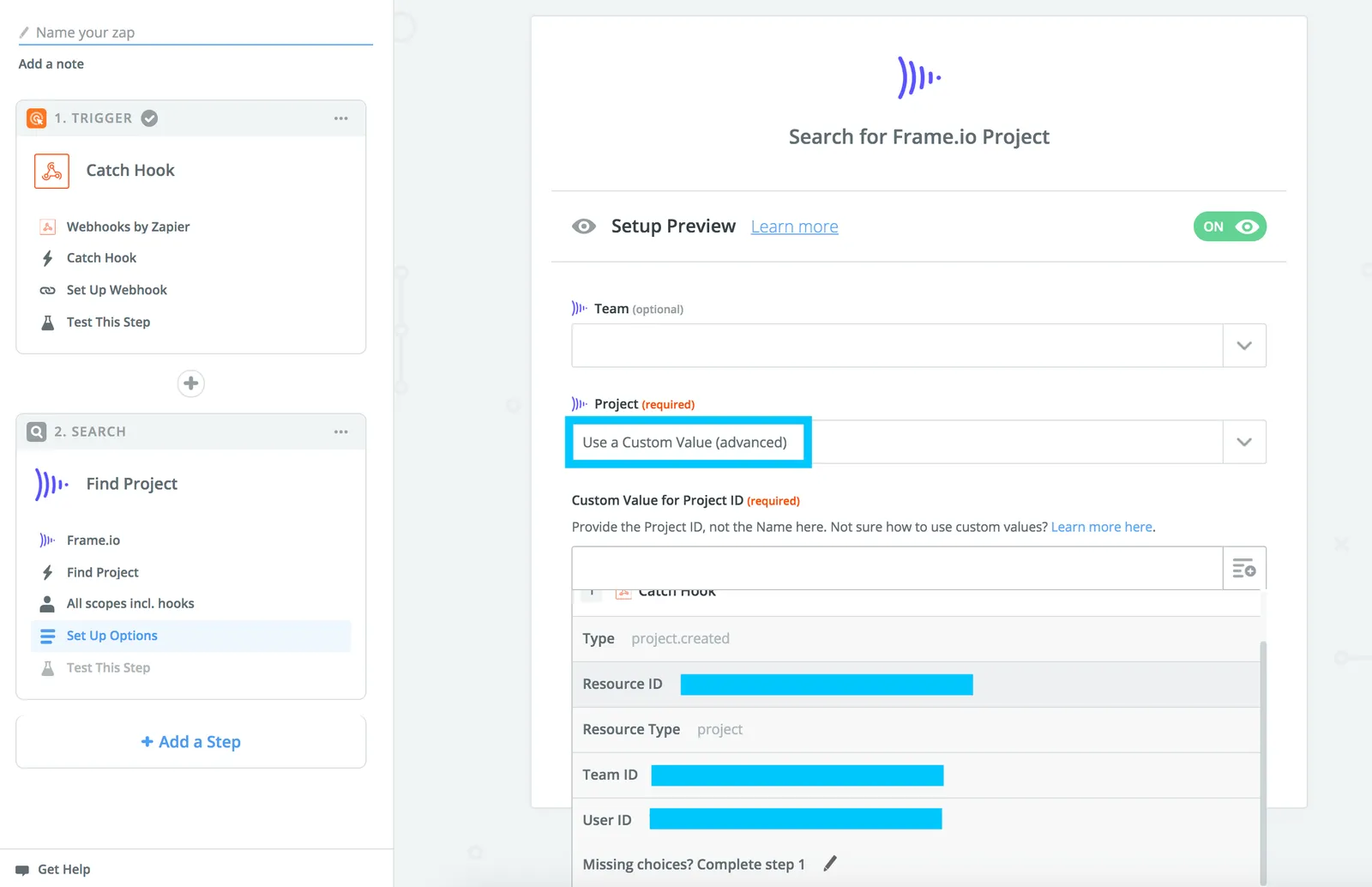Fetch project