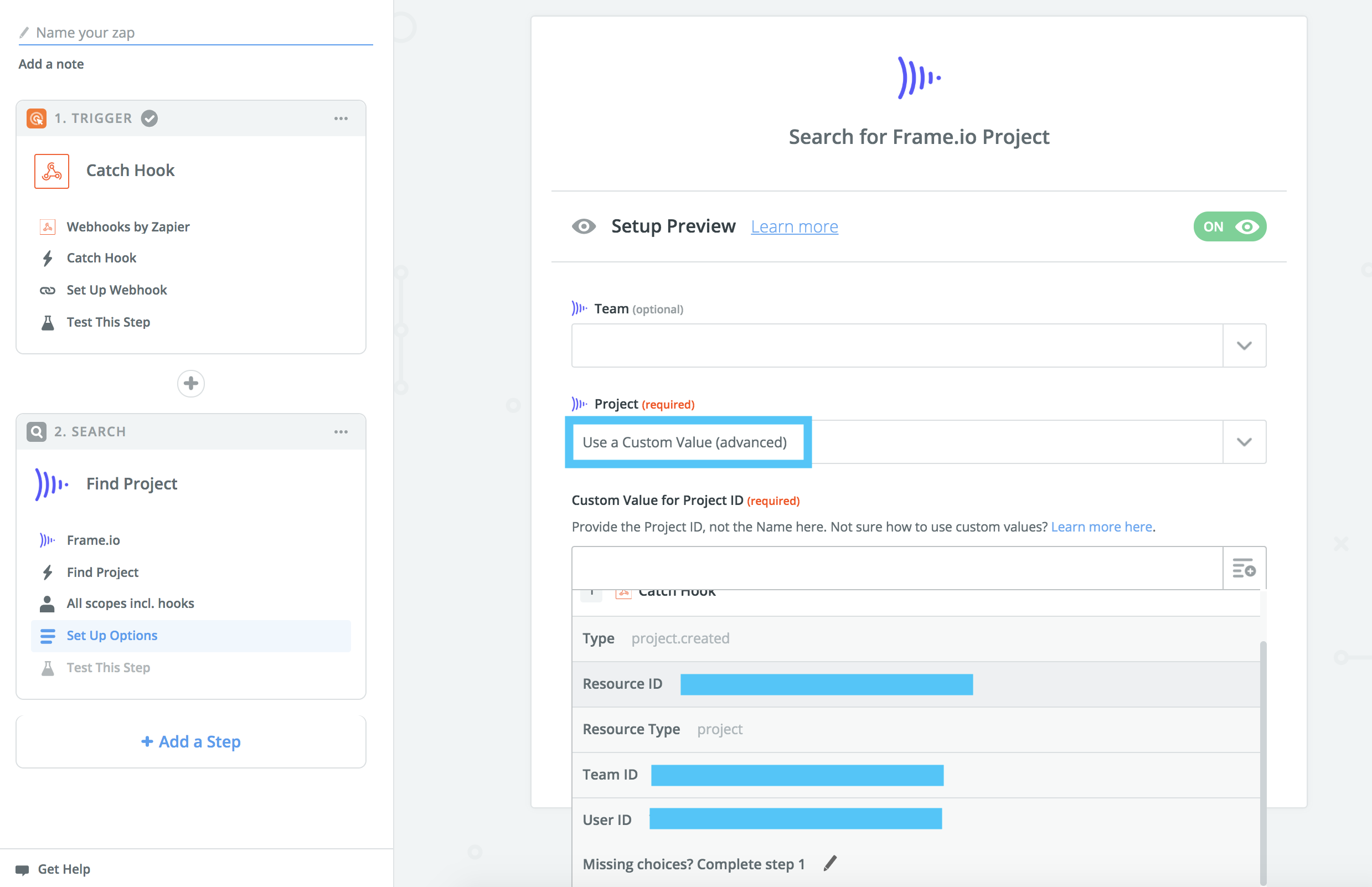 Fetch project